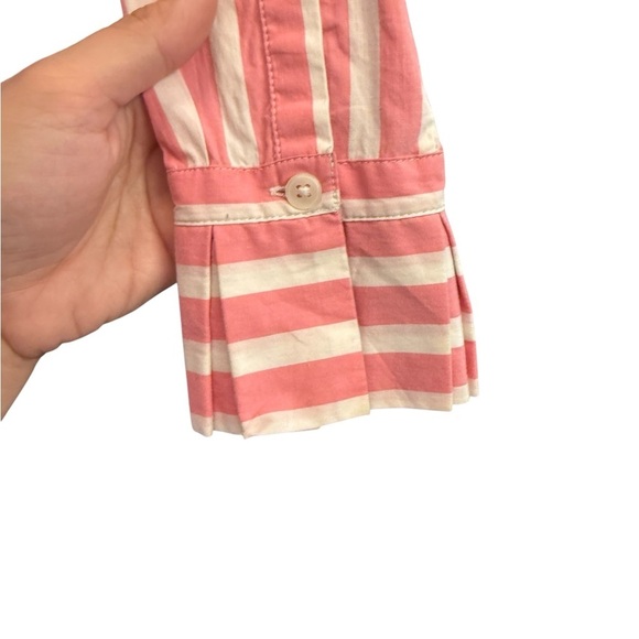 Banana Republic Pink and White Striped Shirt - Picture 5 of 8